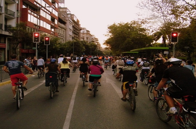 Providencia medirá flujo de ciclistas por saturación de rutas