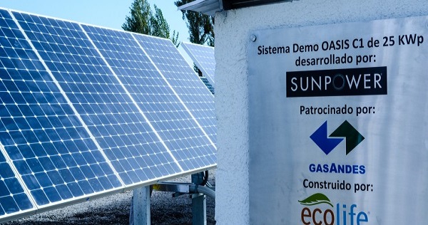 Inauguran la mayor planta fotovoltaica de la Región Metropolitana