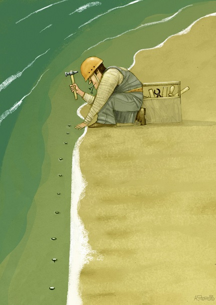 Concurso internacional de caricaturas sobre el cambio climático: Revisa los mejores dibujos