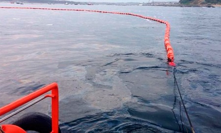 Nuevo derrame de petróleo afectó a la bahía de Quintero