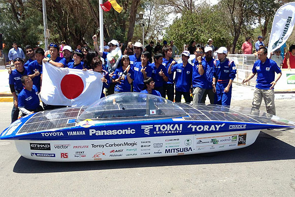 Carrera Solar: Equipo japonés sorprende al quedarse con la competencia