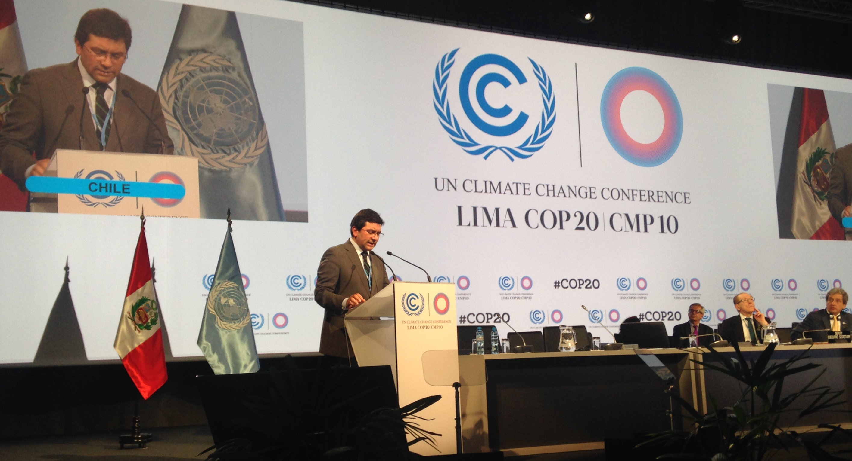 Ministro Badenier en COP20: «La cumbre sentará bases de nuevo régimen sobre Cambio Climático»