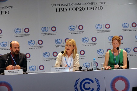 COP20: Segunda jornada estuvo marcada por presión de UE a EEUU por acuerdo vinculante de reducción de gases