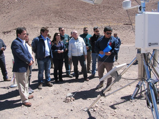 Gobierno inauguró primera estación meteorológica estatal en Atacama