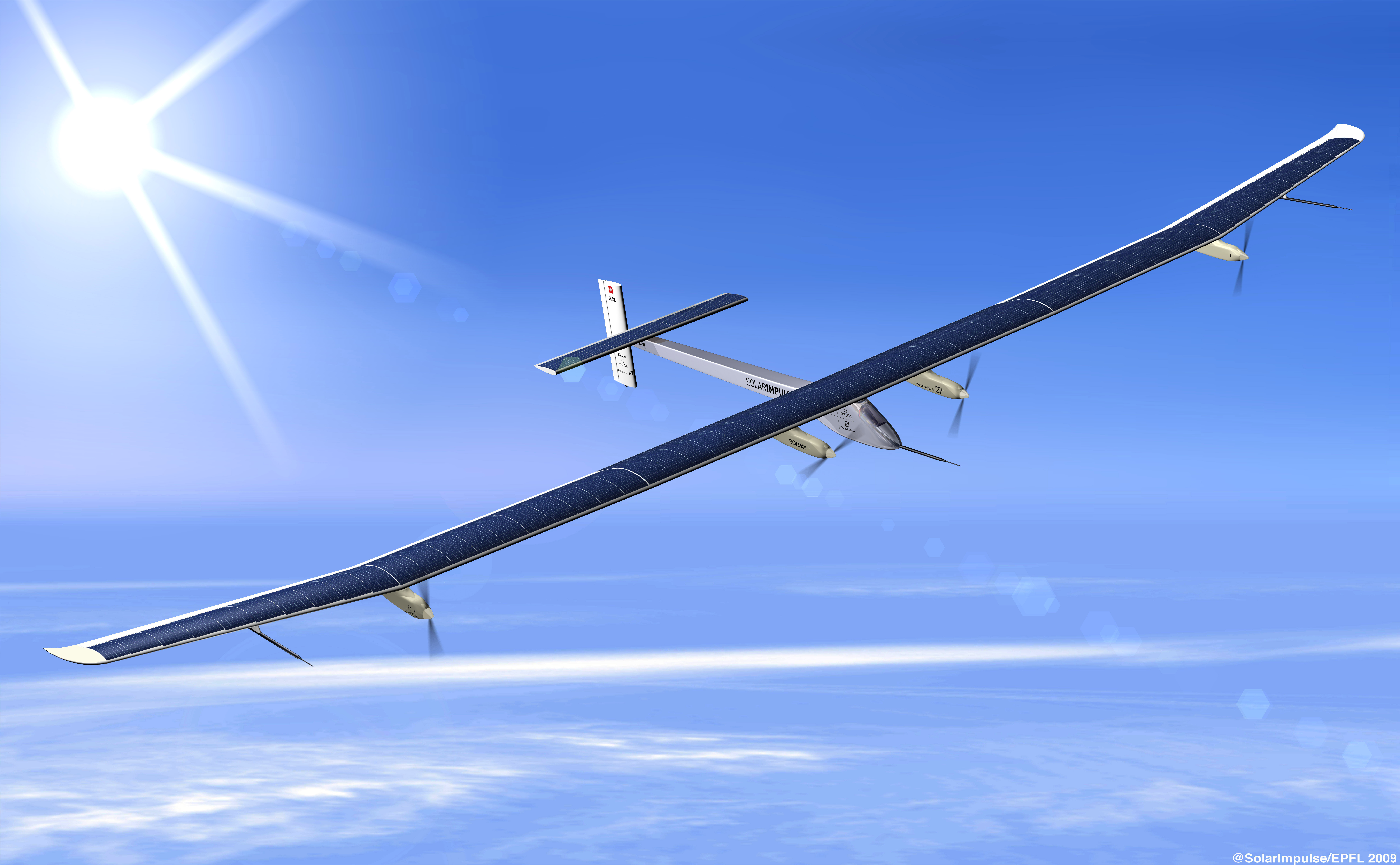 Solar Impulse 2 logró su primer récord en distancia recorrida
