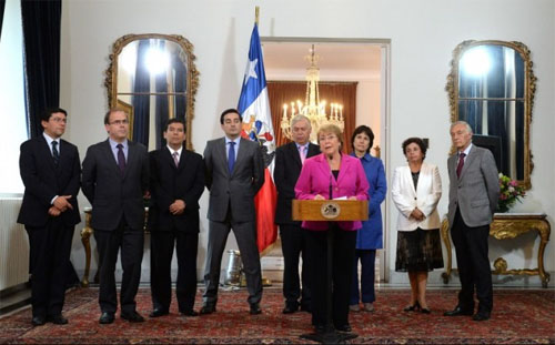Desalación en  el centro de las medidas anunciadas por Presidenta Bachelet para enfrentar sequía