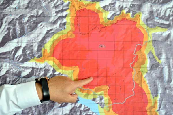 Ante eventual erupción: Sernageomin afirma que volcán Laguna del Maule es monitoreado las 24 horas del día
