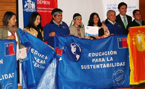27 establecimientos educacionales de La Araucanía recibieron certificación ambiental