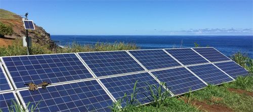 Con energía solar comenzaron a desalar agua de mar en Isla de Pascua