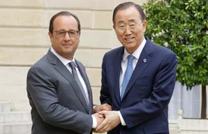 Ban Ki-moon pide acelerar las negociaciones sobre cambio climático