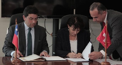 Ministros del Medio Ambiente de Chile y Suiza se comprometen a trabajar en conjunto para enfrentar el cambio climático