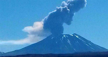 Sernageomin detecta incremento de la actividad del volcán Láscar