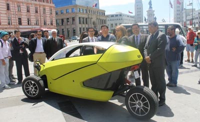 En 2016 comenzará a ser comercializado el primer vehículo eléctrico fabricado en Chile