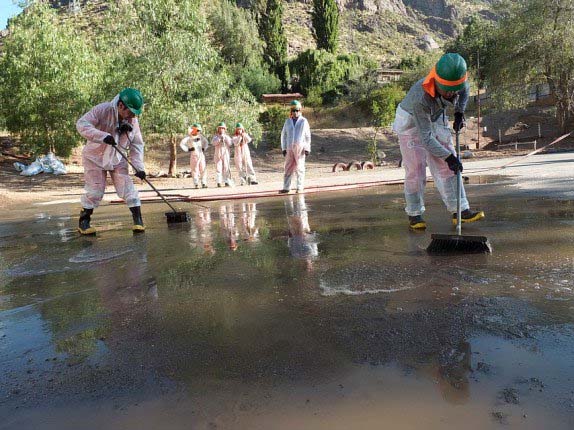 Seremi de Salud cursa multa de $45 millones a Codelco por derrame en río Blanco de Los Andes