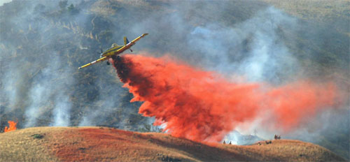 Presentan nuevo avión para el combate de incendios forestales en La Araucanía
