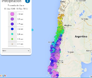 CR2 presenta sitio online que cuenta con información meteorológica de Chile desde 1940