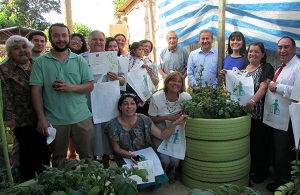 Seremi del Medio Ambiente del Maule certifica a vecinos de San Javier por proyecto de huertos urbanos