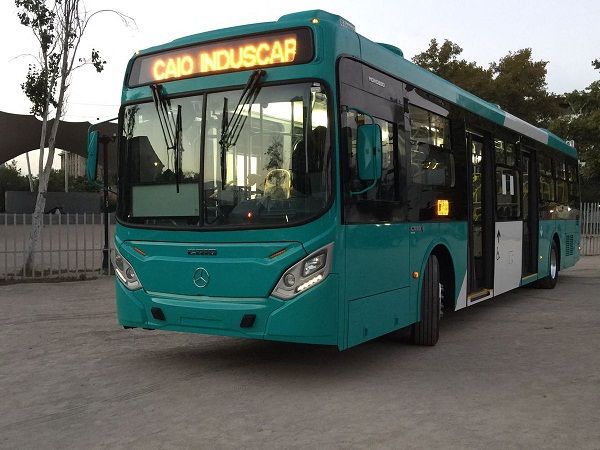 Presentan nuevo bus de Transantiago con baja emisiones de material particulado
