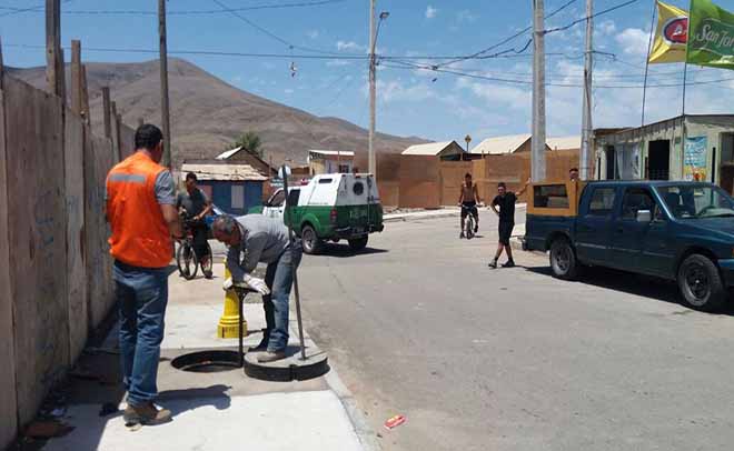 Atacama: SISS detecta grifos con fallas que no servirían en una emergencia