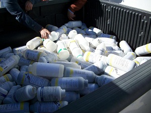 Calama y Antofagasta realizaron por primera vez recolección de envases vacíos de fitosanitarios