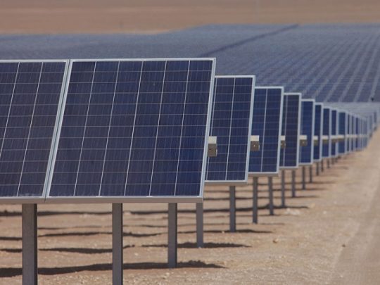 Recién inaugurada Planta Fotovoltaica Uribe Solar de Antofagasta tiene 235 mil módulos