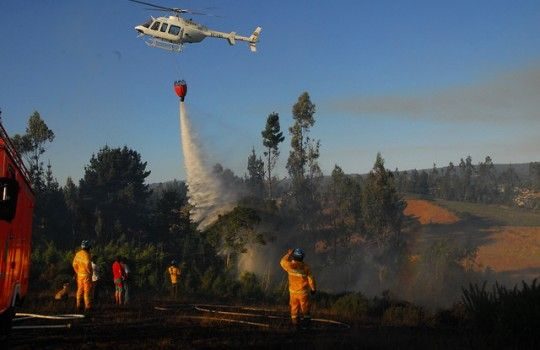 Informe advierte que 3 mil personas viven en riesgo de aluvión tras los incendios forestales