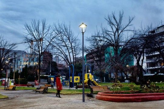 Plazas de Providencia incorporarán “iluminación inteligente”