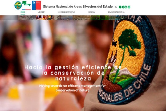 Conaf presenta sitio web sobre los parques nacionales