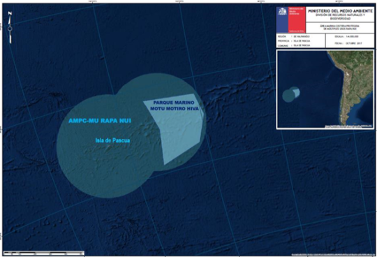 Se establece en Rapa Nui el Área Marina Protegida  más grande de América Latina