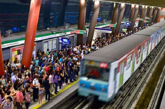 Futura Línea 7 del Metro de Santiago ahorrará 32.862 toneladas de C02