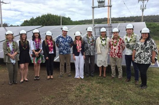 Se inaugura la primera planta fotovoltaica conectada a la red en Rapa Nui