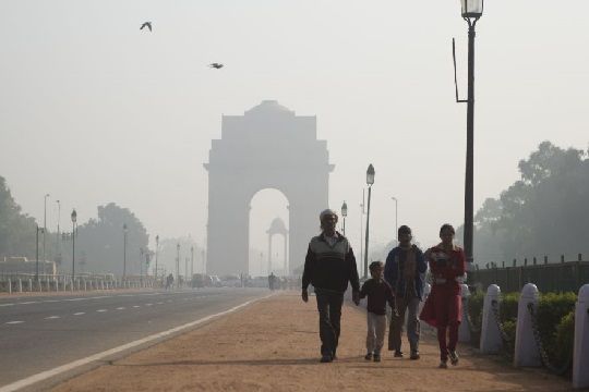 Los residentes de Nueva Delhi pierden en promedio 10 años de vida por la contaminación del aire