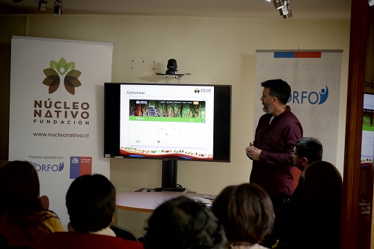 Innovador proyecto para el rescate del bosque nativo de Chiloé presentó su plataforma web