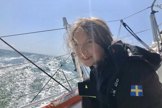 Greta Thunberg afina los últimos detalles para su gran travesía en el Atlántico