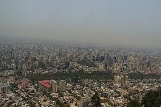 El humo de los megaincendios de Australia llegó a Chile