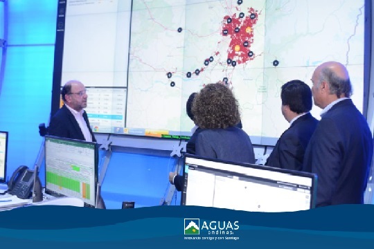 Tecnología satelital monitoreará 13 mil kilómetros de red de Aguas Andinas para enfrentar sequía