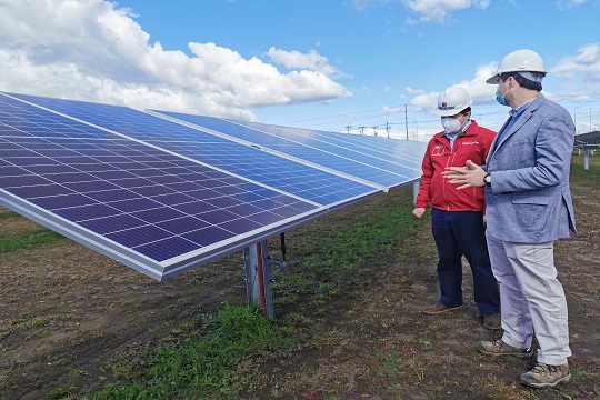 Inauguran primer parque fotovoltaico en la Región del Biobío