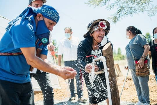 Desafío Agua para Chile ha beneficiado a 150 familias de comunidades rurales