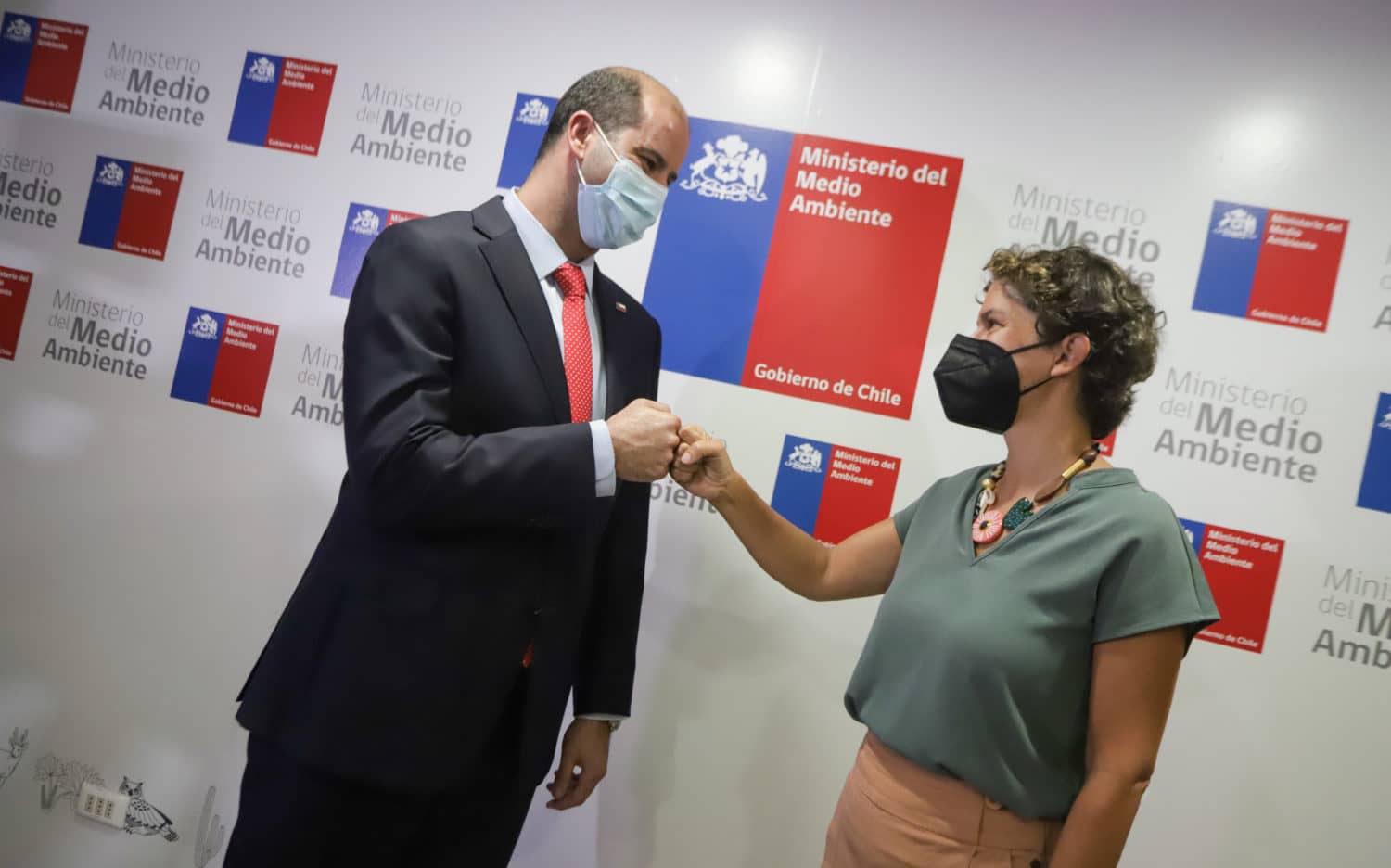 Javier Naranjo y Maisa Rojas inician reuniones de traspaso en el Ministerio del Medio Ambiente