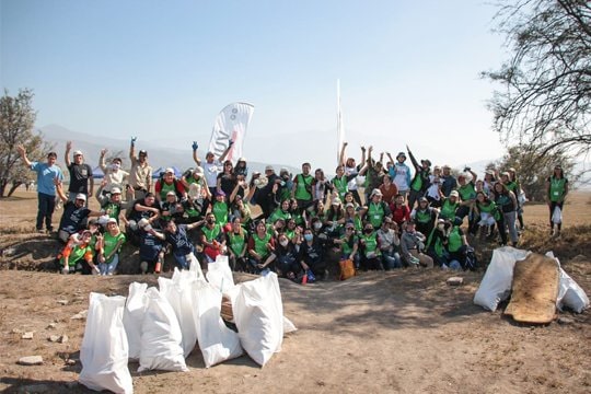 Voluntariado en Santuario de la Naturaleza “Humedal de Batuco” realiza jornada de conciencia verde