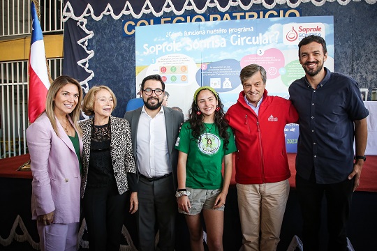 Soprole lanza campaña que anima a escolares a reciclar más de 30 millones de envases