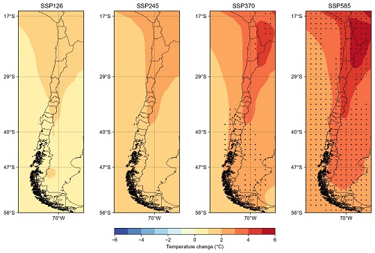 Chile central sería la zona del país más afectada por el cambio climático