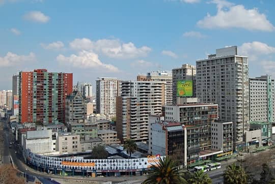 Las comunas más y menos afectadas por la contaminación acústica en Santiago  