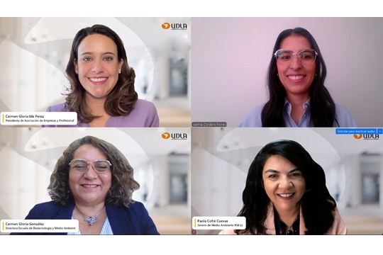 Lideresas en sostenibilidad revelan los desafíos de la economía circular y la Ley REP en conversatorio de Codexverde y UDLA